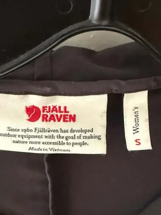 Fjallraven Women's Abisko Hybrid Windbreaker Jacket Dark Grey Size S - Picture 2 of 6